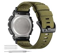 YOOSIDE Cinturino in nylon resistente per Casio G-Shock DW-5600/8900, cinturino sportivo regolabile per GA-100/GW-B5600/GB-5600/GW-6900, 22mm, Nylon, Nessuna pietra preziosa