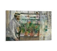 YOOSONG Berthe Morisot, poster con stampa artistica da parete, stampa artistica da appendere alla parete, stampa fotografica da appendere alla parete, decorazione per la famiglia, 60 x 90 cm