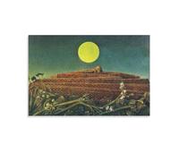 YOOSONG Poster con stampa artistica da parete moderna di Max Ernst The Whole City, decorazione per la casa, poster su tela, 50 x 75 cm