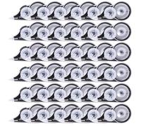 Yoosso 36 Pezzi Bianchetto a Nastro, 12m x 5 mm Correttore a Nastro Scolorina Nastro Correction Tape per Bambini Studenti Ufficio Cancelleria Scuola Casa (Nero)