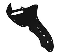 Yootones 1 battipenna sottile per chitarra, compatibile con Telecaster Telecaster 69 Thinline Re-issue Guitar Part (3 strati nero)