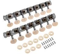 Yootones 14 corde Chitarra Metallo Tuning Pioli Macchine Teste Sintonizzazione Tasti 7R7L Tuners 1:15 Compatibile con 14 Corde Chitarre