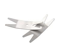 Yootones - 2 chiavi per la riparazione della chitarra, per interruttore, sintonizzatore, parti e accessori (argento)