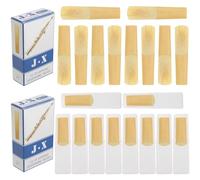 Yootones 20 ance per sassofono soprano, misura 2,5, forza 2 1/2, ance per sassofono soprano in bambù, per sassofono soprano