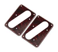 Yootones - Anello di montaggio per pickup a bobina singola per chitarra, compatibile con Humbucker, anelli per piastra di copertura per chitarre elettriche (rosso tartarugato)