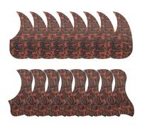 Yootones - Battipenna autoadesivo per chitarra acustica, a forma di colibrì, a forma di acqua, compatibile con chitarra acustica da 101 cm e 104 cm, 16 pezzi