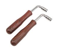 Yootones - Chiave a L per accordatore per pianoforte, 2 pezzi, con punta quadrata, compatibile con strumenti di riparazione per pianoforte