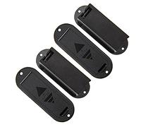 Yootones - Custodia per batteria per pickup per chitarra da 9 V, compatibile con pickup per chitarra attiva e basso (nero)