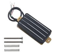 Yootones Hot Rail 2-Dual Blade Chitarra Elettrica High Output Track Type Four Coil Humbucker Guitar Pickup Compatibile con Stratocaster Telecaster Les Paul Accessori per Chitarra Elettrica (nero)