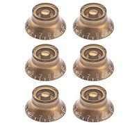 Yootones - Manopole a campana per chitarra, compatibile con chitarra elettrica Epiphone Les Paul e basso (oro)