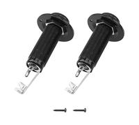 Yootones - Presa jack da 6,35 mm per chitarra elettrica e basso, con uscita mono jack, compatibile con chitarre elettriche acustiche (nero)