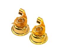 Yootones - Presa jack stereo per chitarra da 1/4", compatibile con accessori Fender Telecaster TL per basso elettrico Ukulele (oro)