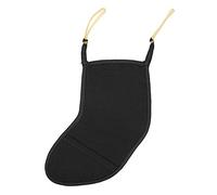 Yootones - Protezione per mentoniera per violino da 3/4 4/4, 1 pezzo, in cotone, colore: nero