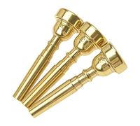 Yootones - Set di 3 bocchini per tromba 7C 5C 3C, per principianti e professionisti, colore: oro
