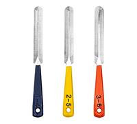 Yootones - Set di 3 lime per chitarra, estrattore per unghie, strumento di riparazione in acciaio inox, per chitarra e chitarra