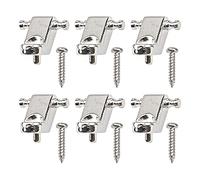 Yootones - Set di 6 corde per chitarra e corde per chitarra, compatibili con chitarre Fender American Strat Tele (argento)