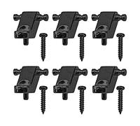 Yootones - Set di 6 guide per chitarra Fender American Strat Tele (nero)