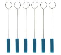 Yootones - Set di 6 sordine in gomma con manico in metallo per accordatura pianoforte, kit di manutenzione