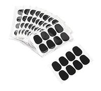 Yootones - Set di 80 toppe per bocchino da 0,8 mm, per sassofono contralto e tenore e clarinetto (nero)