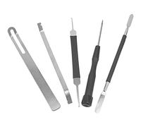 Yootones Strumento di riparazione per strumenti a fiato, gancio a molla per clarinetto, a doppia testa, piatto, compatibile con strumento di riparazione per sassofono