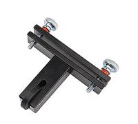 Yootones - Supporto per ponte per violino e violino in metallo, per strumento regolabile, colore: nero