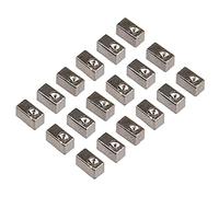 Yootones Tremolo Bridge Saddle String Lock Insert Blocks Compatibili con Floyd Rose Electric Guitar Bridge Saddle (nero)