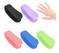 Yooyan 5 pezzi Skills attacchi di panico, clip per agopressione, clip per punto di pressione, clip per massaggio, clip per ascupressure, in silicone, per alleviare lo stress emicrania, per massaggiare