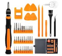 Yooyan Set di 42 cacciaviti meccanici di precisione, mini utensili con Torx T5 T6 T8 T9 T10 T20, ecc., kit di riparazione per iPhone, iPad, switch, PS4, Xbox, laptop, Macbook, computer, occhiali