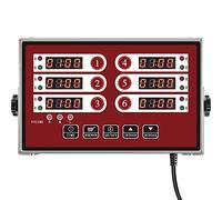 YOOYIST Commerciale 6 Canali Digitale Cucina Timer Promemoria Friggitrice Tempi di Cottura Allarme Regolabile Acciaio Inossidabile con Controllo del Volume Visibile