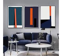 Yooyu Tela Wall Art Colorata Geometrica Pittura Astratta Nordic Poster Stampa Immagini Modern Artwork Decorazione della Casa 60x90cmx3 Senza Cornice