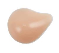 YOPADO Forma di Seno Autoadesive in Silicone Inserti per Reggiseno con Imbottitura Non con Capezzolo Tette Finte per Transgender, Mastectomia E Cosplay(400g/Piece, Left Side Only)