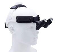 YOPADO Lente d'Ingrandimento Dentaria Ad Alto Binoculare Occhiali Ottici d'Ingrandimento Medico Chirurgici Fascia Ent Oftalmologia Microchirurgia(Distance : 500mm, 6.0X)