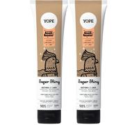 YOPE Balsamo Capelli Super Shiny con Biofermento di Lino, Acido Itaconico e Olio di Tsubaki | Effetto Laminazione, Districante, Anticrespo, Vegano, Naturale, Testato Dermatologicamente | 170 ml