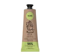 YOPE Crema Mani, Nutriente e Rigenerante, Burro di Cacao e Olio di Avocado, Pelle Secca e Molto Secca, Caramello & Pistacchio, 50 ml