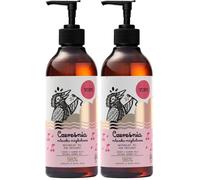 YOPE Gel Doccia Naturale | Ciliegia e Latte di Mandorla | Idratante e Nutriente | Profumo Dolce e Cremoso | Vegan | Cruelty Free | Dermatologicamente Testato | 400 ml (Confezione da 2)