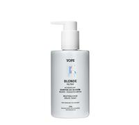 YOPE Shampoo acidofilo capelli biondi e decolorati | Neutralizza toni gialli | Con aminoacidi platino e amla | Lucentezza e morbidezza | 98% naturale vegan cruelty free | 300 ml