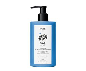 YOPE Shampoo Uomo Fortificante, Anticaduta con Arginina e Ginseng, 300 ml | Formula Vegana al 98% Naturale, Estratto di Guaranà Energizzante, Cura della Cute con Palma Sabal, Uso Quotidiano