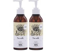 YOPE Super Soft | Shampoo Naturale per Capelli Secchi e Cute Sensibile | Con Latte d’Avena, Aminoacidi del Grano e Arura Tibetana | Senza Siliconi | Vegan | 300 ml (Confezione da 2)