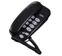 Yopeissn -580 Big Button Corded Phone Telefono Fisso Telefono Chiamare Leggero Redial Pausa Supporto o Scrivania Telefono