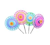 Yopeissn Girandole a accattivanti, colorate con doppio strato e , come decorazione per il giardino in