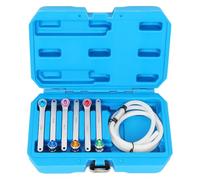Yopeissn Kit Chiave per il Sangramento del Liquido Freni Frenante, Chiave per Scarico Olio Dall'Impianto di Scarico, Chiave di Sfiato Olio Freni, Chiave per il Serraggio Della Pompa Freni.
