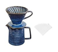 Yopeissn Macchina per caffè A Filtro Macchina per caffè in Ceramica pour Over Coffee Maker Macchina per caffè A Filtro pour Over Coffee