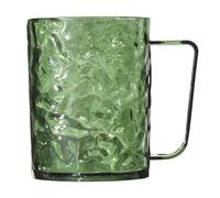 Yopeissn Organizzatore per Il Bagno Tazza per Collutorio con Design Modello Glacier Anticaduta con Manico Tazza per Spazzolino da Bagno Resistente all'Usura C 1 Pezzo