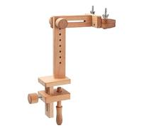 Yopeissn Set di supporto per ricamo da tavolo regolabile con supporto da tavolo girevole a 360 gradi, per il grembo, tavolo o letto