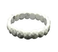 YOPI Bracciale in Ametista Naturale e Pietra Occhio di Tigre for Donna - Gioielli in Cristallo con Design Unico del Viso Tagliato(Whiteturquoise)