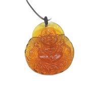 YOPI Ciondolo a Forma di Volpe a Nove Code in calcedonio - Collana con Catena in Giada e Corda Intrecciata in Agata e Volpe(Paragraph17)