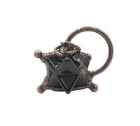 YOPI Ciondolo retrò in cristallo Merkaba: collana di energia curativa unica per la crescita spirituale e la meditazione., One Size