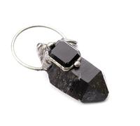 YOPI Collana con Ciondolo a Forma di pilastro di Cristallo di tè in Pietra - Gioielli Unici con Pietre preziose curative for Le Donne