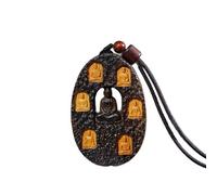 YOPI Collana Con Ciondolo Buddha Non Manifesto Della Caverna, Gioielli Con | Accessorio di protezione spirituale con fascino delle antiche grotte di