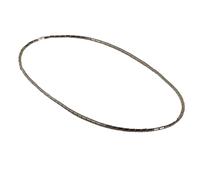 YOPI Set di collana corta e bracciale con perline di calcoli biliari: gioielli eleganti da donna(Tubebeadnecklace)